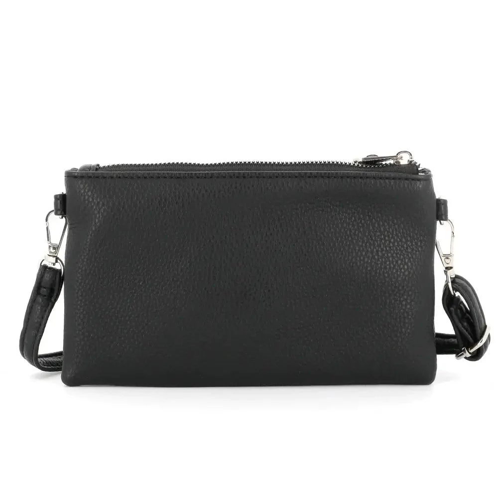 Pochette bandoulière femme téléphone Noir – Image 4