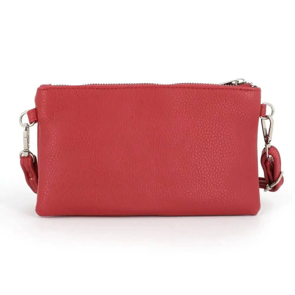Pochette bandoulière femme téléphone Rouge – Image 4