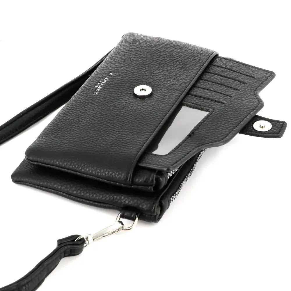 Pochette bandoulière femme téléphone Noir – Image 6