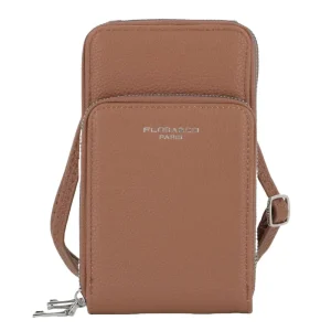Sac bandoulière téléphone 6.7 Pouces femme camel
