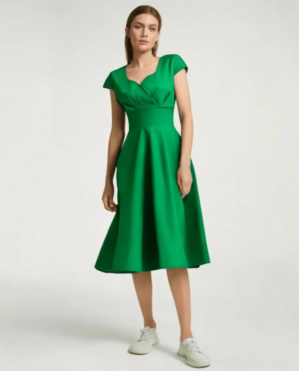 Robe Retro Chic Années 50 – Image 3