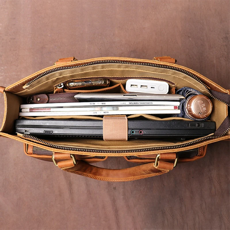 Sac Ordinateur Cuir - Baroque – Image 3