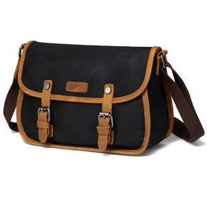 Sac Besace Vintage Femme En Toile