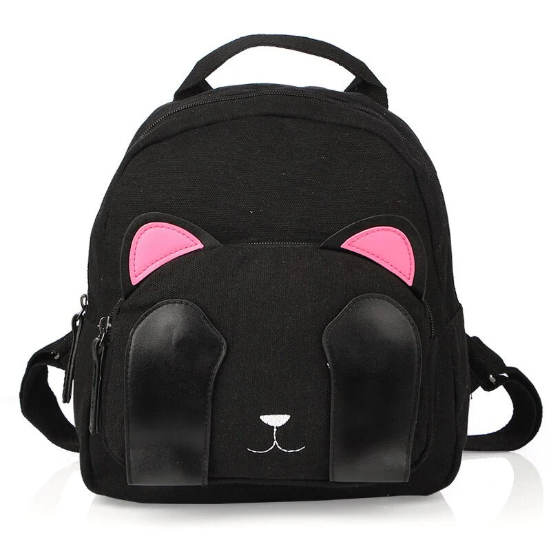 Petit Sac à Dos Femme Avec Des Oreilles De Chat – Image 3