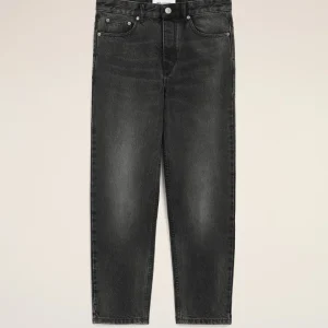 Jean Noir Coupe Tapered en Coton