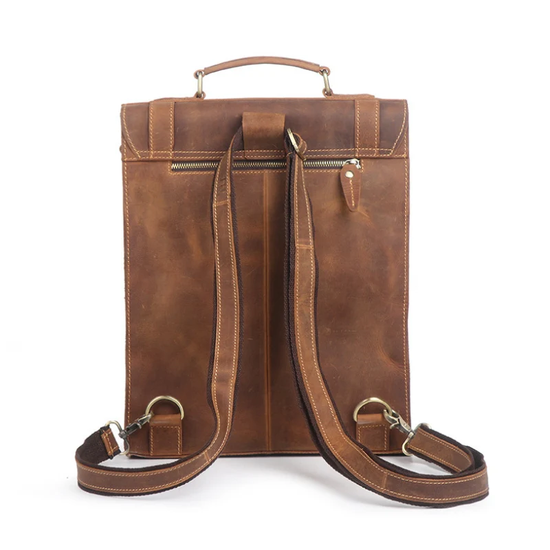 Sac à Dos Cartable Femme Cuir – Image 3