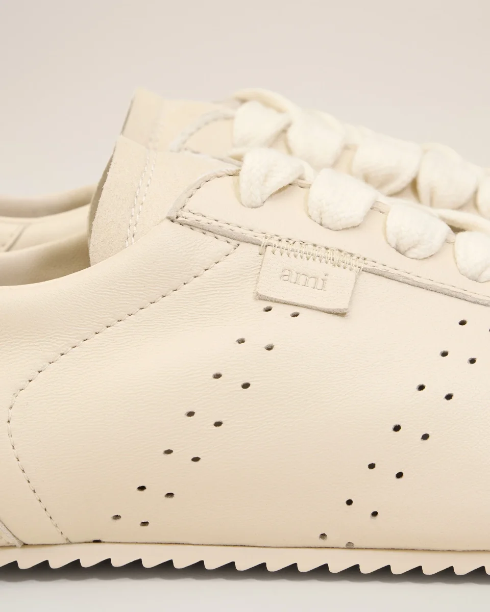 Sneakers Soft Blanches en Cuir De Veau – Image 5