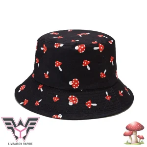 Bob champignon réversible