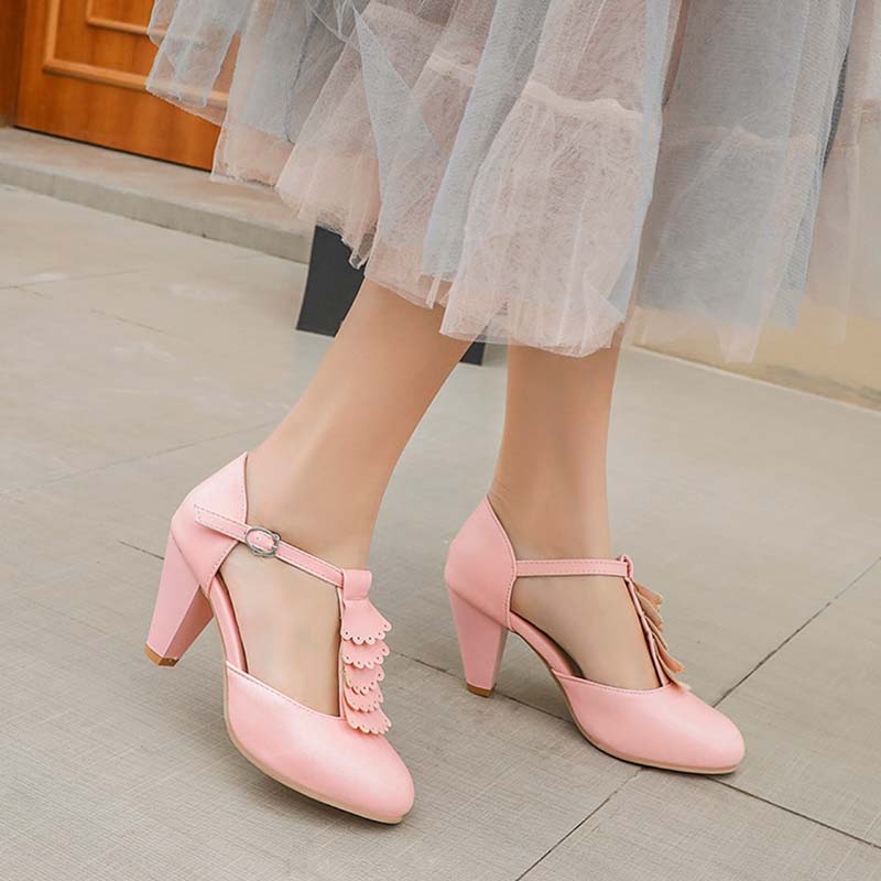 Chaussures Années 50 Escarpins Rockabilly Roses – Image 3