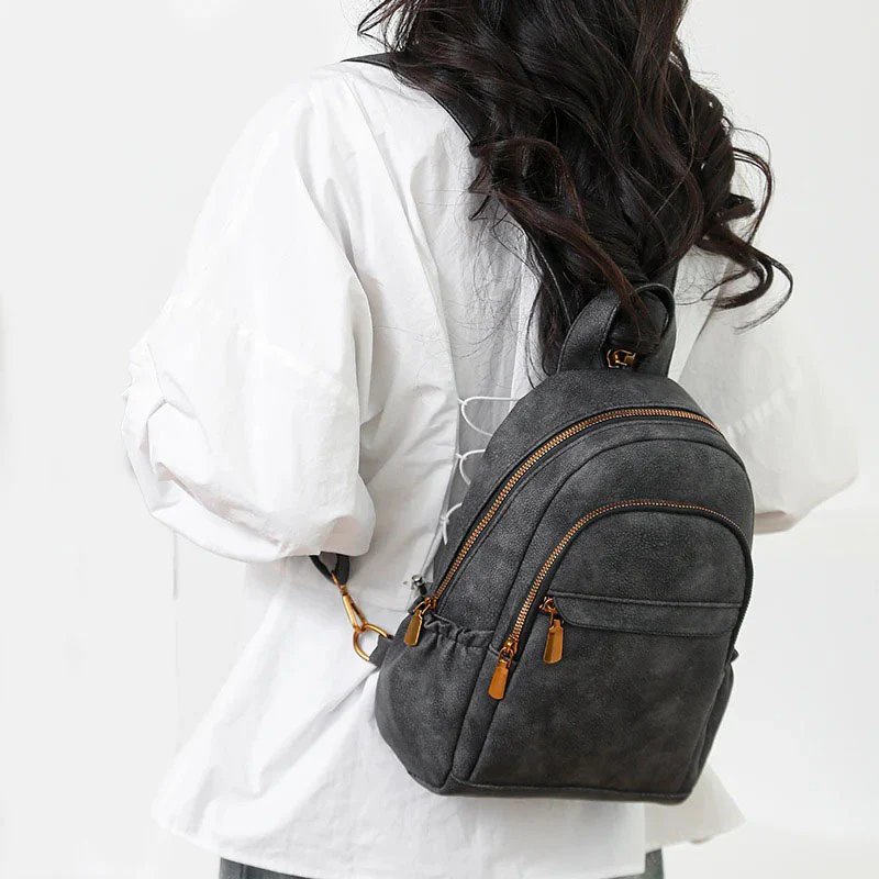 Tess petit sac à dos femme mono bandoulière – Image 7