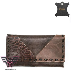 Dora portefeuille en cuir femme