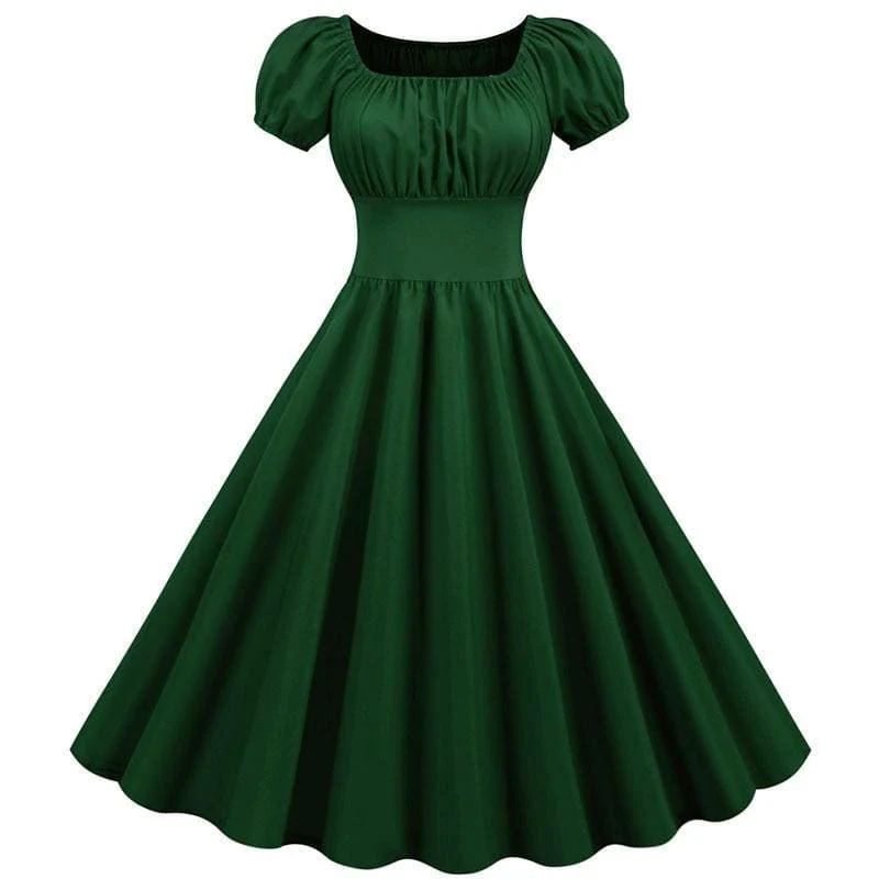 Robe Retro Chic Cérémonie – Image 2