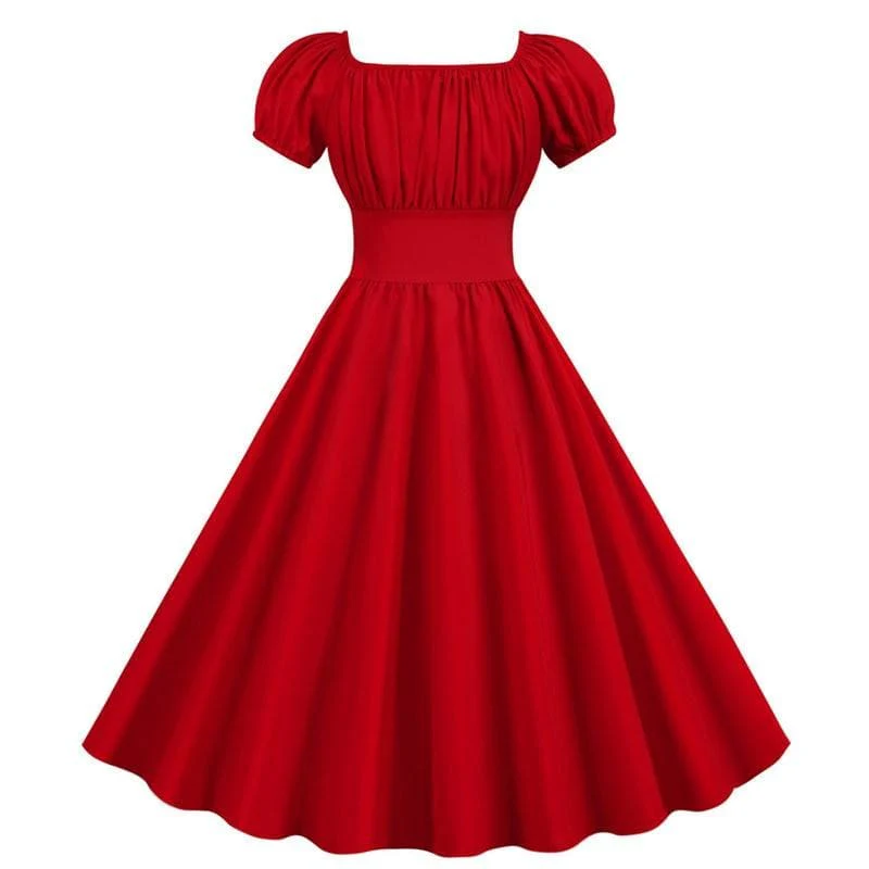 Robe Retro Chic Cérémonie – Image 5