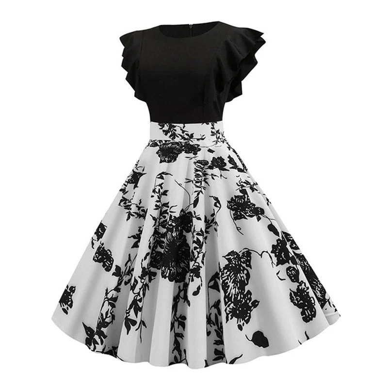 Robe Rétro Années 50 Chic – Image 3