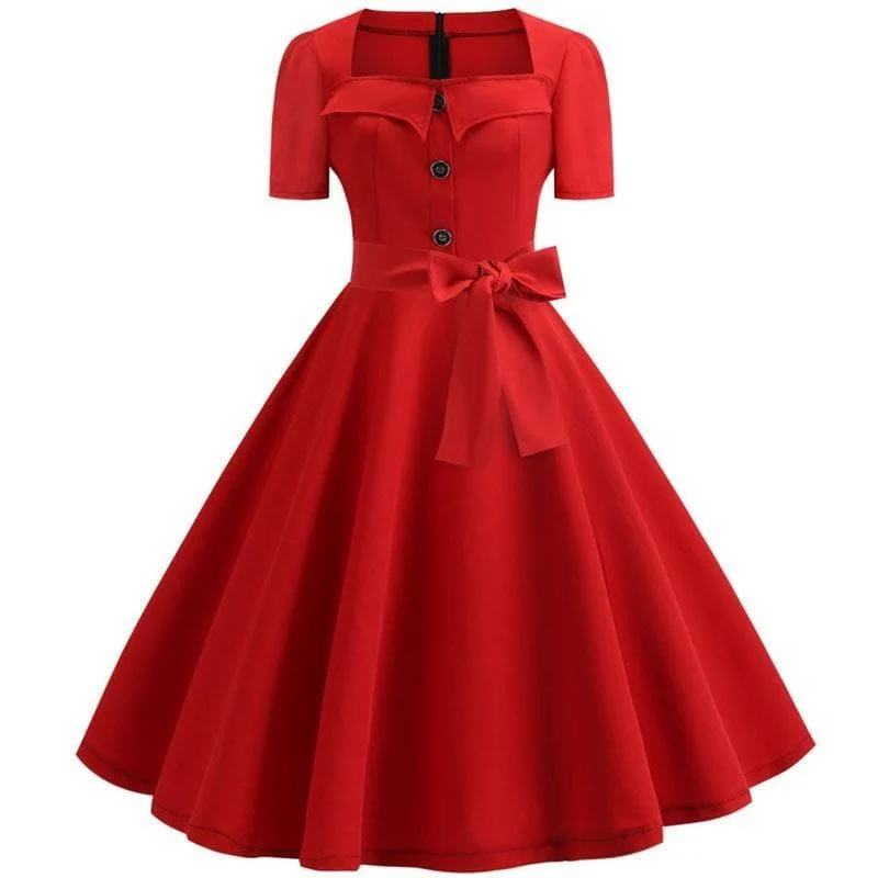 Robe Années 50 Classe – Image 2