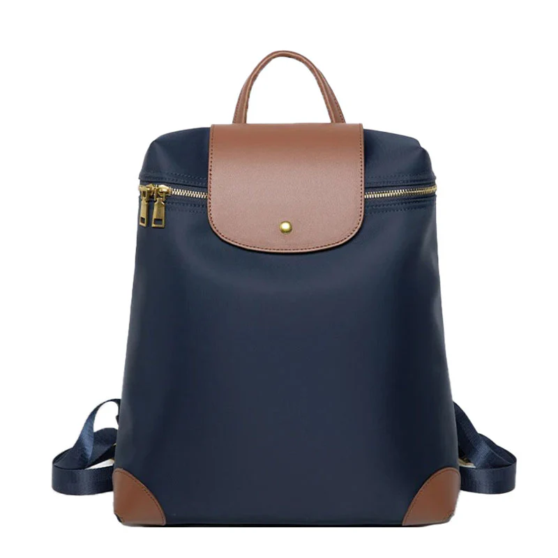 Vigo sac à dos femme tendance toile et cuir – Image 3