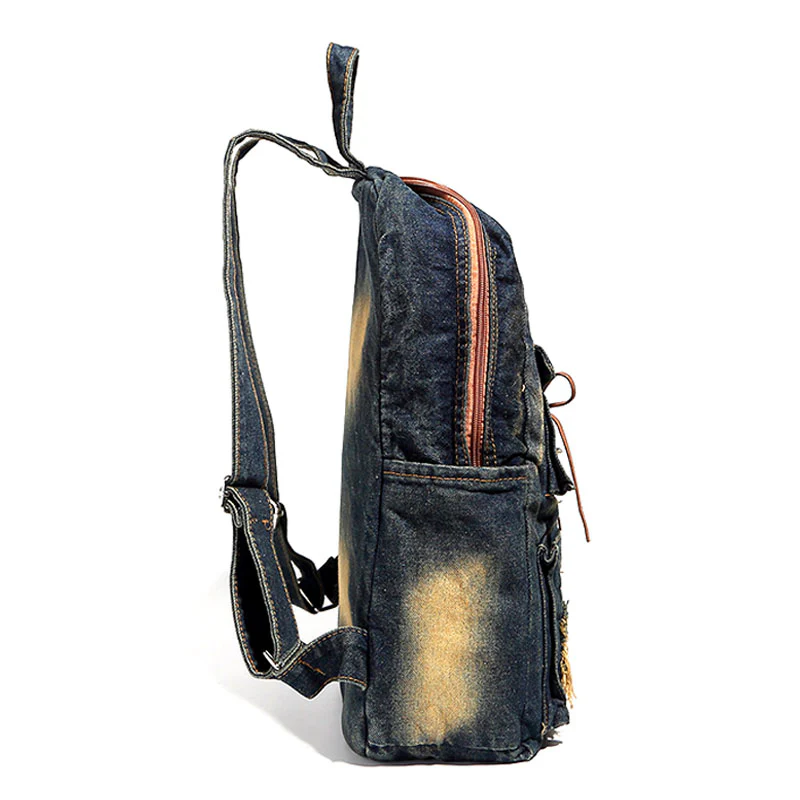 Jael sac à dos femme tendance en jean – Image 4