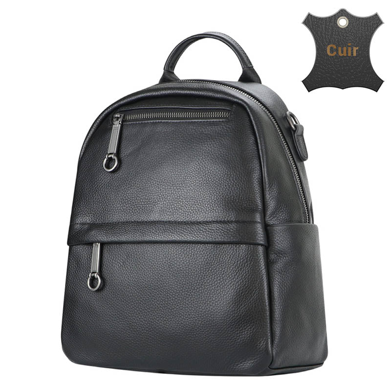 Polo sac à dos cuir femme – Image 3