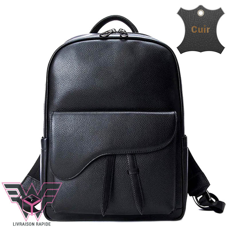 Curtis sac à dos ordinateur femme cuir – Image 2