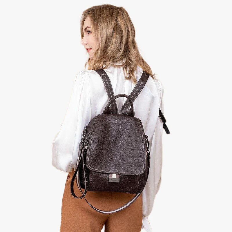 Cooper sac à dos cuir femme – Image 4