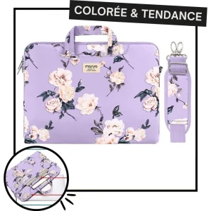 Sacoche Ordinateur 14 Pouces Femme - Lila